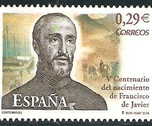 4281.V Cent. del nacimiento de San Francisco Javier