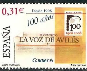 4386.Diarios centenarios.»La Voz de Avilés»