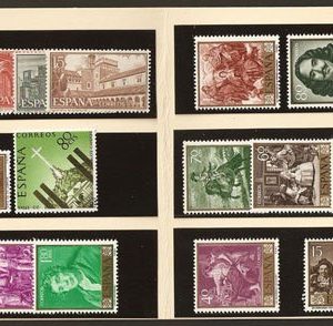 Año completo de sellos 1959