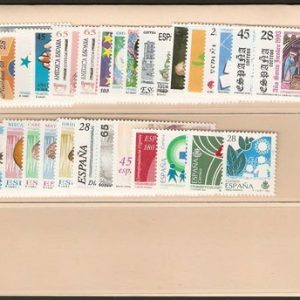 Año completo de sellos 1993