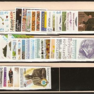Año completo de sellos 2001