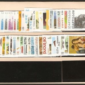 Año completo de sellos 2002