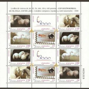 Nº67.EXPOSICIÓN MUNDIAL DE FILATELIA ESPAÑA 2000