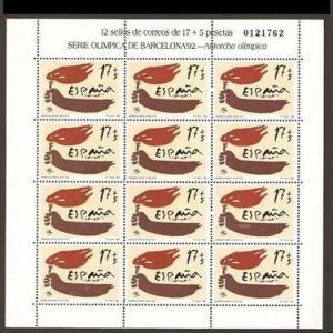 nº43/45.JUEGOS DE LA XXV OLIMPIADA BARCELONA’92