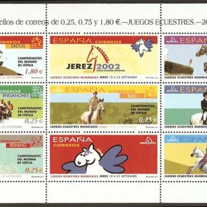 nº78.JUEGOS ECUESTRES MUNDIALES.CAMPEONATOS DEL MUNDO DE HÍPICA