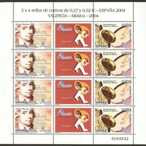 nº82.EXPOSICIÓN MUNDIAL DE FILATELIA ESPAÑA 2004.VALENCIA