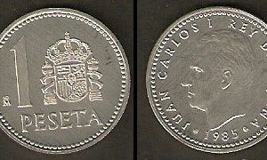 Monedas. 001 peseta S/C