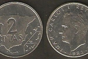 Monedas. 002 pesetas S/C