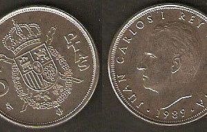 Monedas. 005 pesetas «grande» S/C