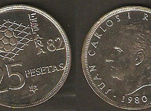 Monedas. 025 pesetas S/C