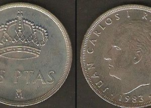 Monedas. 005 pesetas S/C