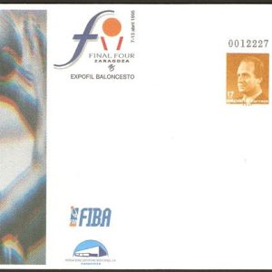 026. Sobre Entero Postal Expofil Baloncesto.Final Four
