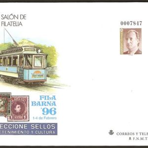 030. Sobre Entero Postal FILABARNA’96