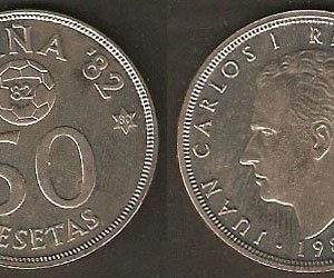 Monedas. 050 pesetas S/C