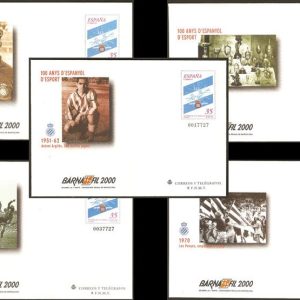 059. Sobre Entero Postal BARNAFIL’2000 (5 SOBRES)