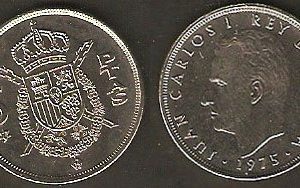 Monedas. 05 pesetas S/C