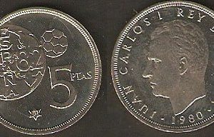 Monedas. 05 pesetas S/C