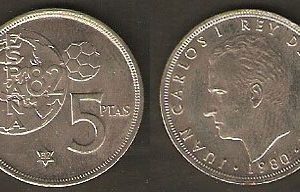 Monedas. 05 pesetas S/C