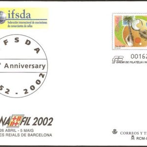 077. Sobre Entero Postal BARNAFIL’2002 (1 SOBRE)