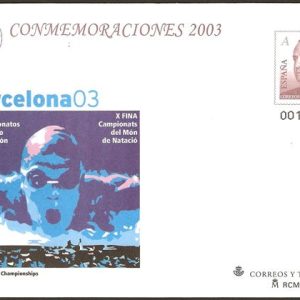 087. Sobre Entero Postal X Campeonatos Natación (1 SOBRE)