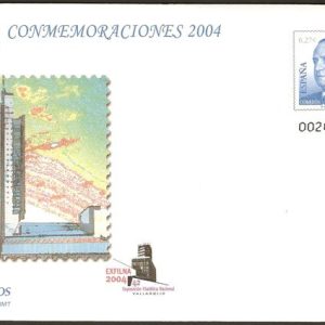 093. Sobre Entero Postal EXFILNA 2004 (1 sobre)