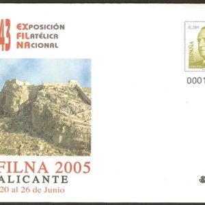 100. Sobre Entero Postal EXFILNA 2005 (1 SOBRE)