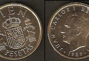 Monedas. 100 pesetas S/C 1989