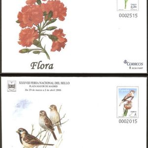 105-06. Sobre Entero Postal Feria Nacional del Sello (2 SOBRES)