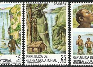 Sellos Guinea Ec. 112-14.Turismo