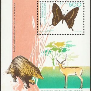 Sellos Guinea Ec. 158.HB Protección de la naturaleza