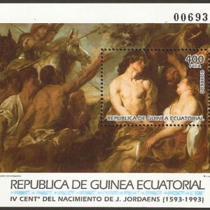 Sellos Guinea Ec. 164.HB Grandes maestros de la Pintura