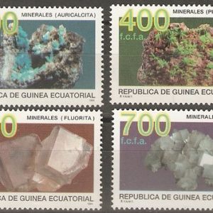 Sellos Guinea Ec. 178-81.Minerales