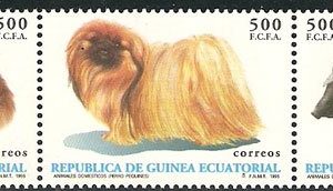 Sellos Guinea Ec. 196-98.Animales domésticos