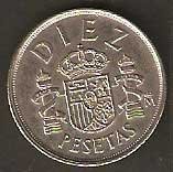 Monedas. 010 pesetas S/C