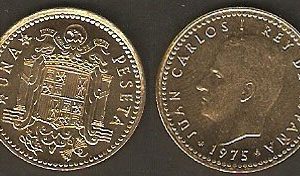 Monedas. 001 peseta S/C