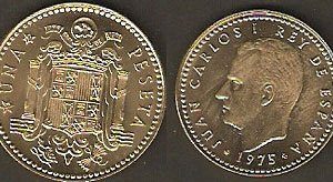 Monedas. 1 peseta S/C
