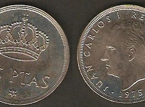 Monedas. 25 pesetas S/C
