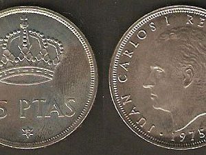 Monedas. 25 pesetas S/C