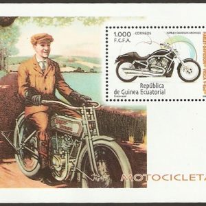 Sellos Guinea Ec. 329.HB Motocicletas clásicas