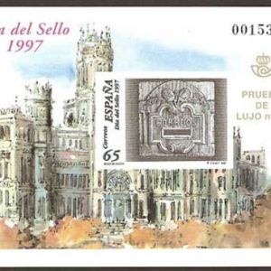 Prueba Lujo nº062.DÍA DEL SELLO 1997