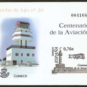 Prueba Lujo nº082.CENTENARIO DE LA AVIACIÓN