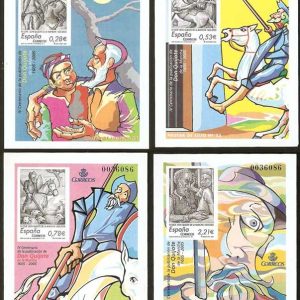 Prueba Lujo nº086/89.IV CENT. DE LA PUBLICACIÓN DEL QUIJOTE