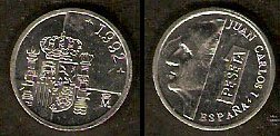 Monedas. 001 peseta S/C