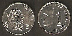 Monedas. 001 peseta S/C