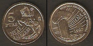 Monedas. 005 pesetas S/C