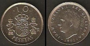 Monedas. 010 pesetas S/C