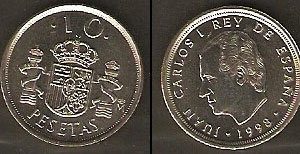 Monedas. 010 pesetas S/C