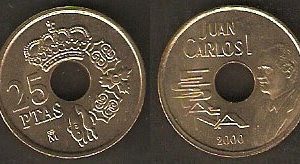 Monedas. 025 pesetas S/C