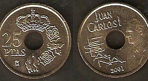 Monedas. 025 pesetas S/C