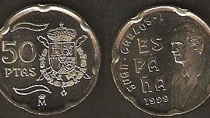 Moneda. 050 pesetas S/C